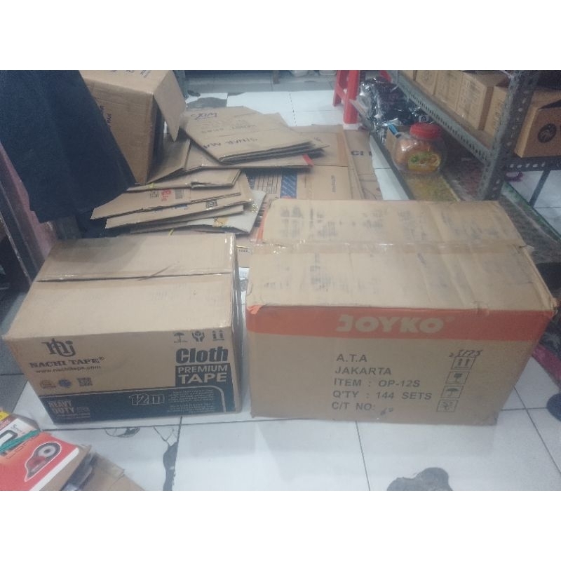 Kardus Bekas BESAR / TANGGUNG Tebal Untuk packing / Pindahan