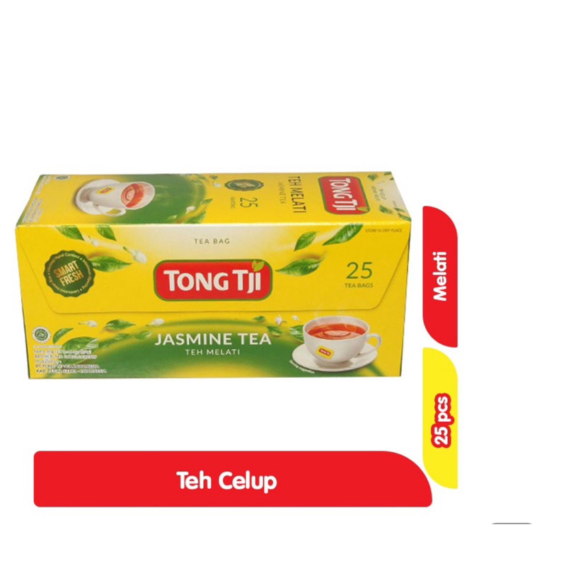 

TONG TJI Teh Celup Melati 25 Kantung Celup