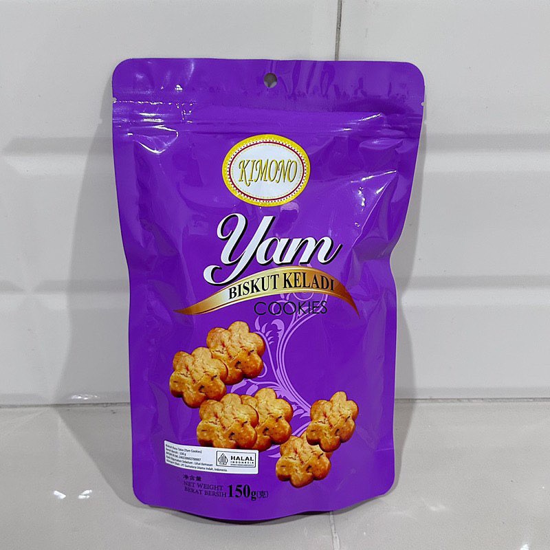 

Kimono Yam Cookies Biskuit Keladi Import Malaysia 150 gr | Camilan Medan