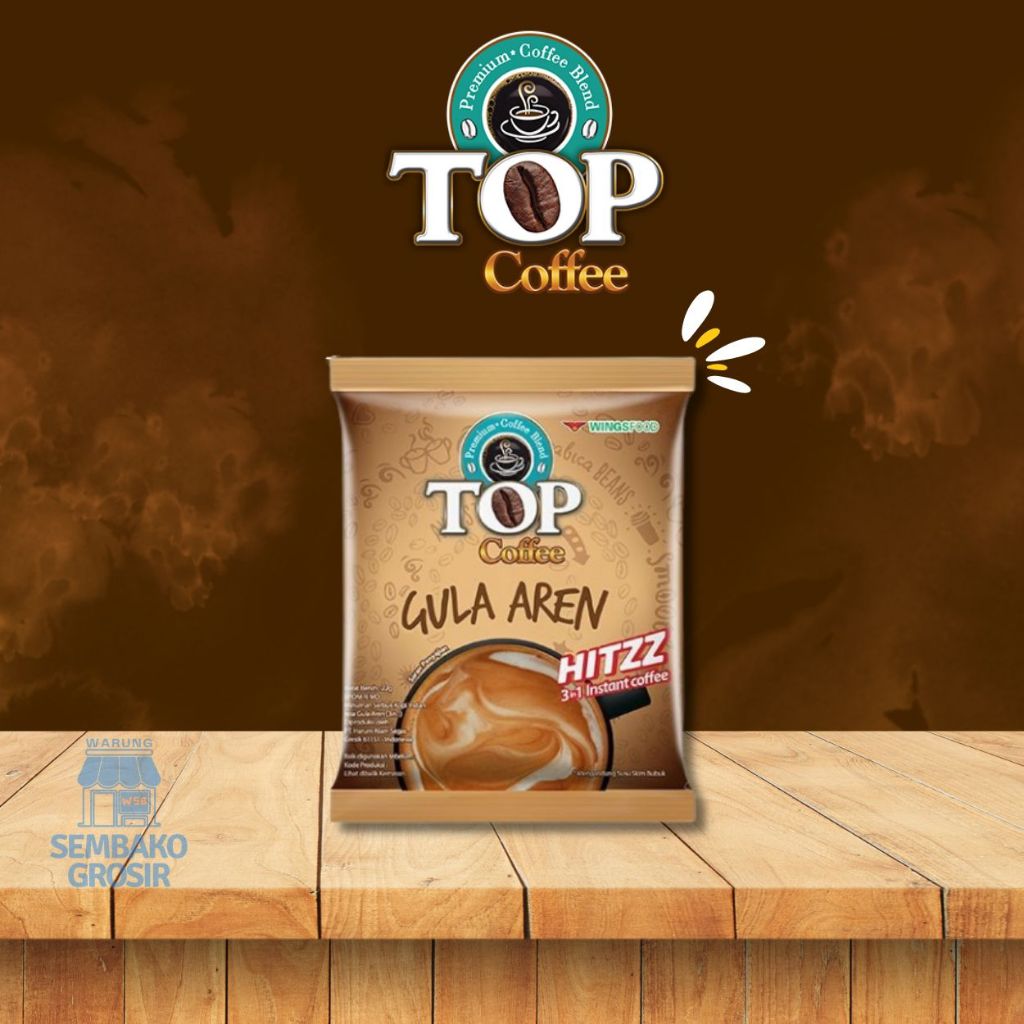 

TOP COFEE GULA AREN 1 PCS | TOP KOPI GULA AREN KOPI NIKMAT