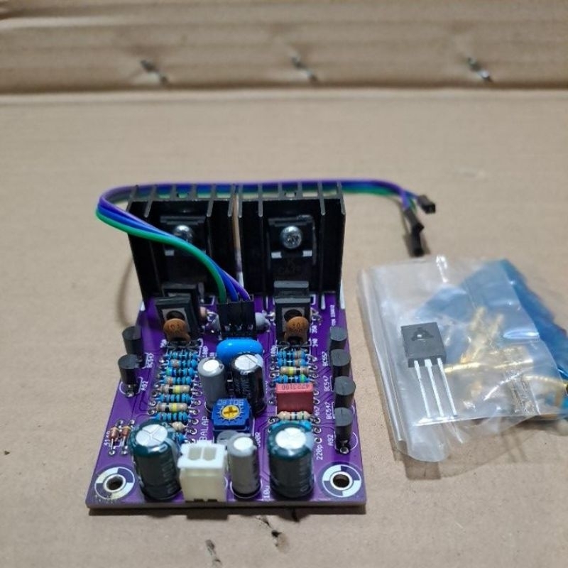 Kit Driver Power Amplifier OCL BALAP .