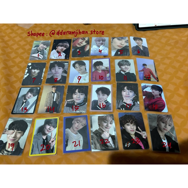 Photocard I.N Stray kids mixtape i am not i am you miroh yellow wood levanter go live in life no eas