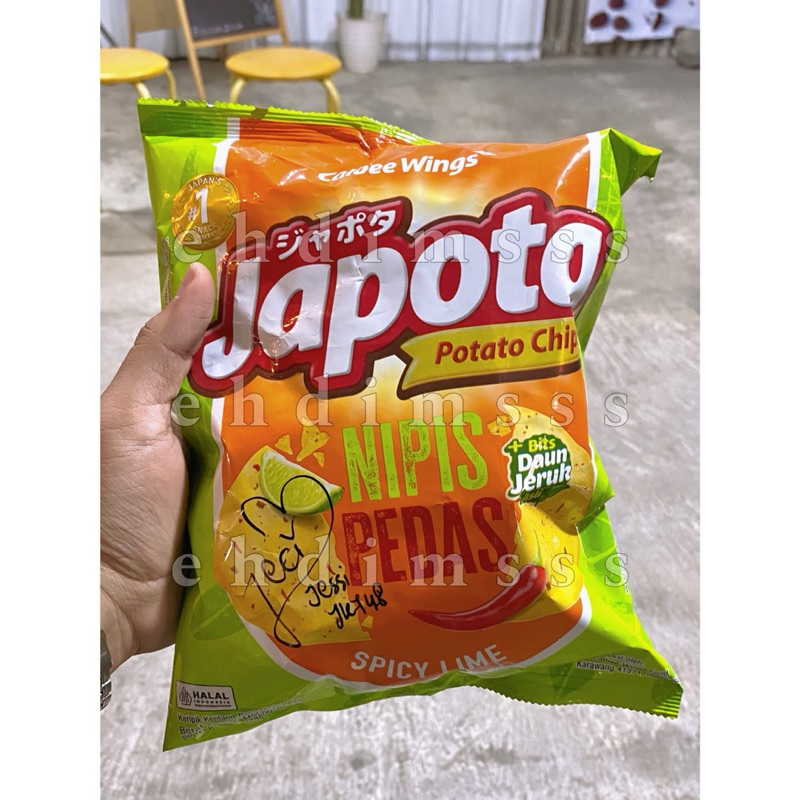 [Limited] Japota Nipis Pedas with Sign Jessi JKT48