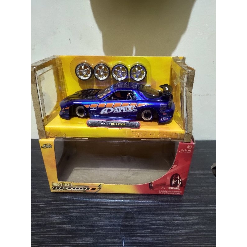 Jada Toys Import Racer Option D Mazda Rx-7 FD3S Apex 1/24
