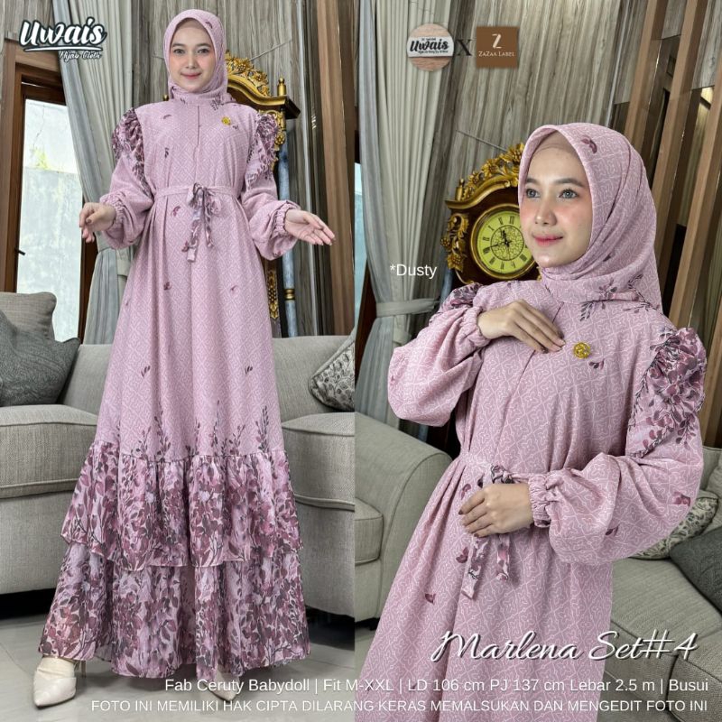 BAJU ,MARLENA SET #4 BY UWAIS