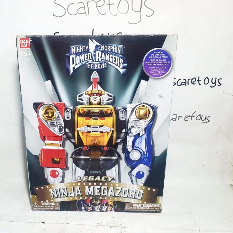 Legacy Ninja Megazord Mighty Morphin Power Rangers The Movie Ninja Sentai Kakuranger DX Tsubasamaru 