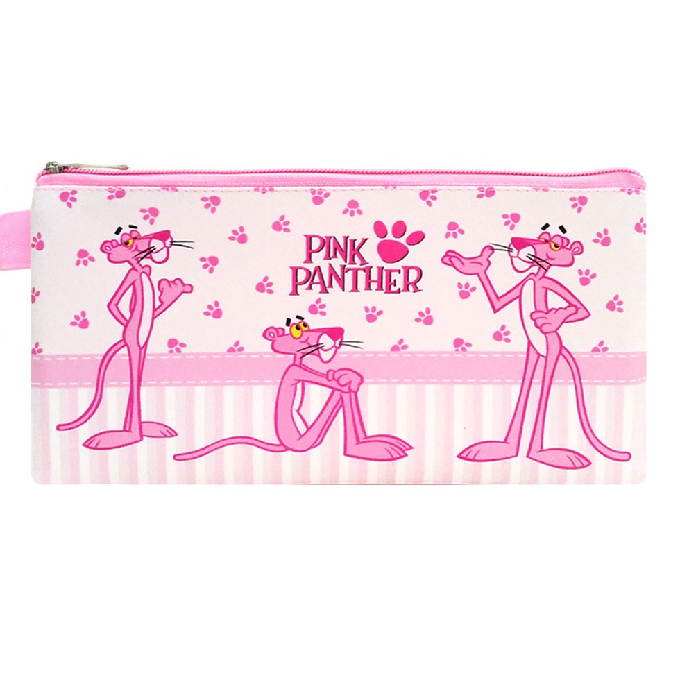 

SPESIAL DISKON Mini Case Pink Panther Stationary Organizer Pencil Case Tempat Pensil Travelling Organizer