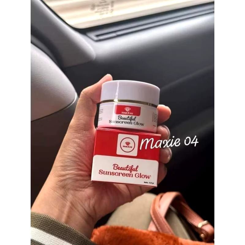 Sunscreen maxie glow skincare/sunscreen maxie/maxie sunscreen