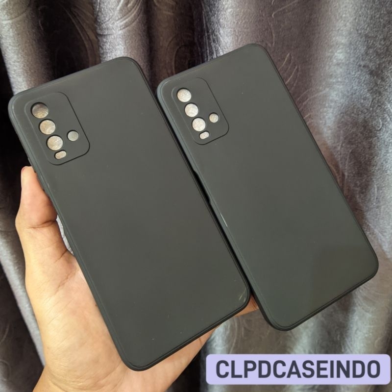 Soft Case Redmi 9 Redmi 9C Redmi 9T Redmi 10A Black Matte Polos