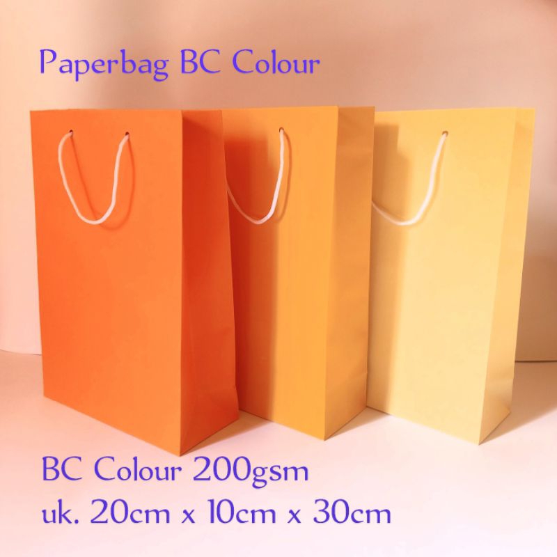 

Paperbag BC Senja 200gsm | 20cm x 10cm x 30cm