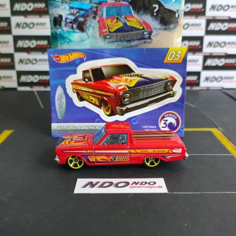 Hot Wheels '65 Ford Ranchero Red New Loose - 2018 Mystery Models