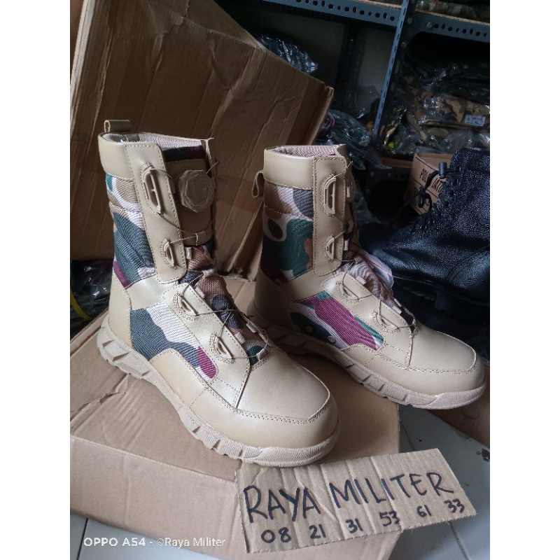 ORI 100%. sepatu PDL MARINIR TNI AL, KKO. asli JATAH