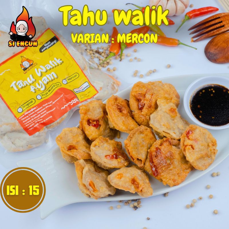 

TAHU WALIK AYAM SI ENCUN ISI 15 + KECAP ( MERCON )