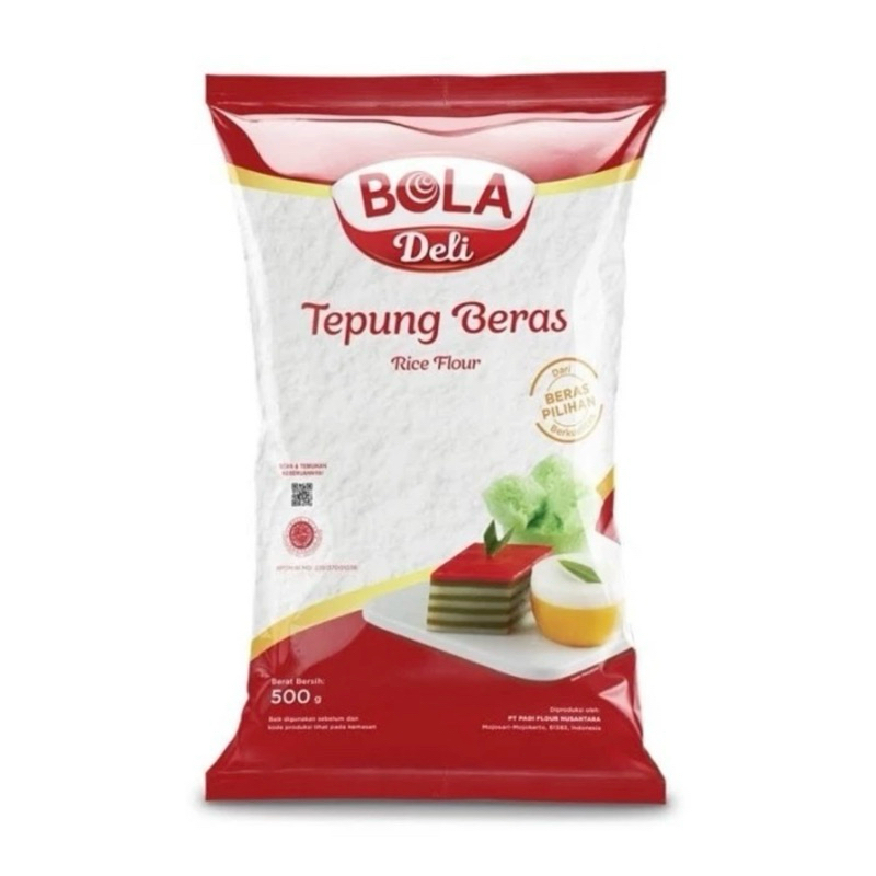 

Tepung beras bola deli 500gr Free 1 Piring Plastik setiap pembelian 1Kg