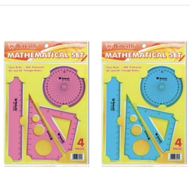 

Penggaris Set Matematika ISI 4 Mathematical Set BT-172-04