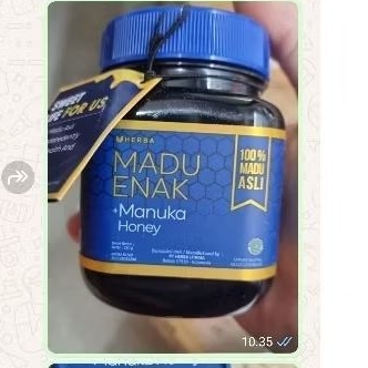 

BERDONASI madu enak manuka mgo 50+