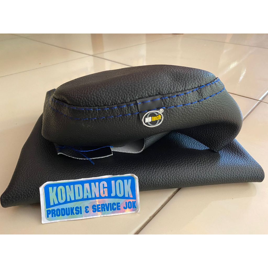 Kulit jok / cover jok motor harga murah beat old/beat new //Jahit depan belakang-Bahan MBTECH