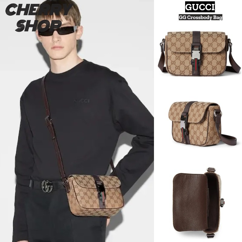 【New Products】Gucci Mini GG Crossbody Bag tas messenger gucci