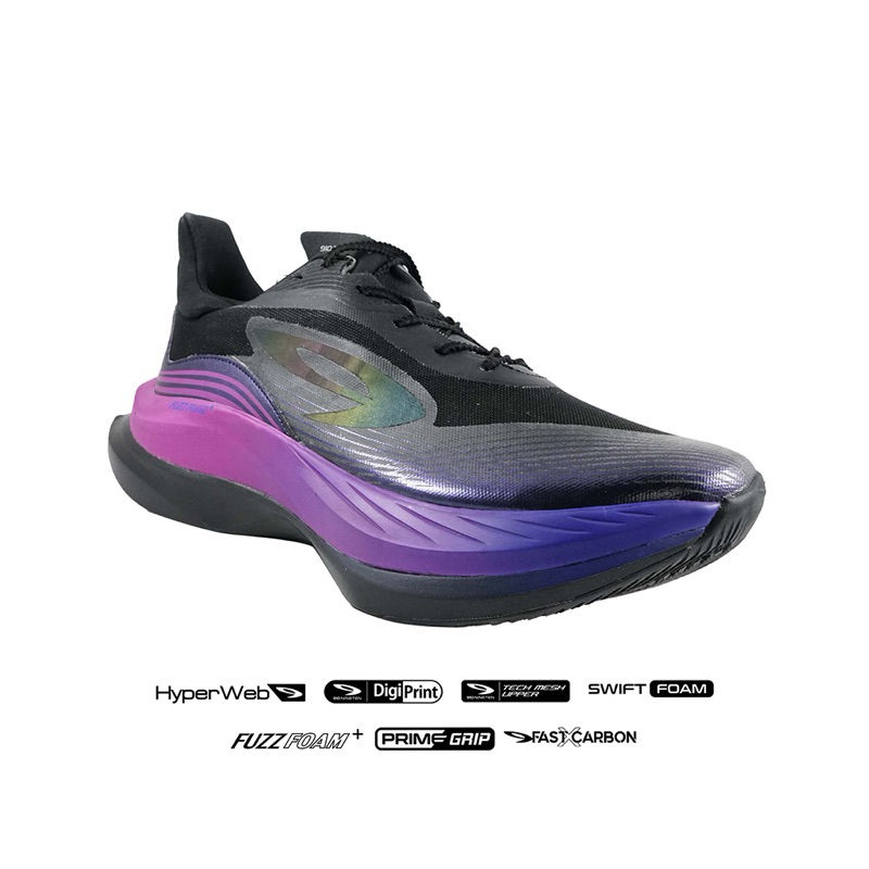 910Nineten HAZE PRO DWP Hitam/Ungu