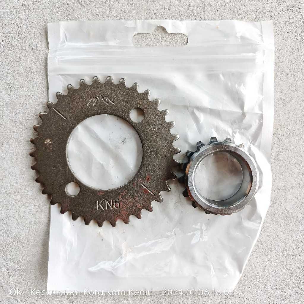 Gigi-Gear Timing-Sentrik Keteng-Kamprat GL Max-Pro Neotech Megapro Tiger 2000-Tirev