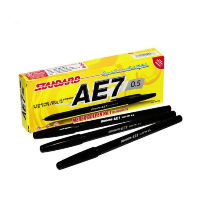 

Per 1 pcs PULPEN STANDARD AE-7 HITAM