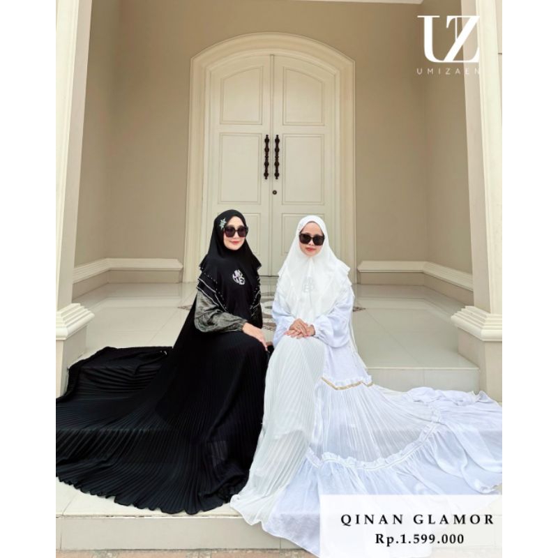 DRESS QINAN GLAMOUR MEWAH//GAMIS SYAR'I BY UMIZAEN