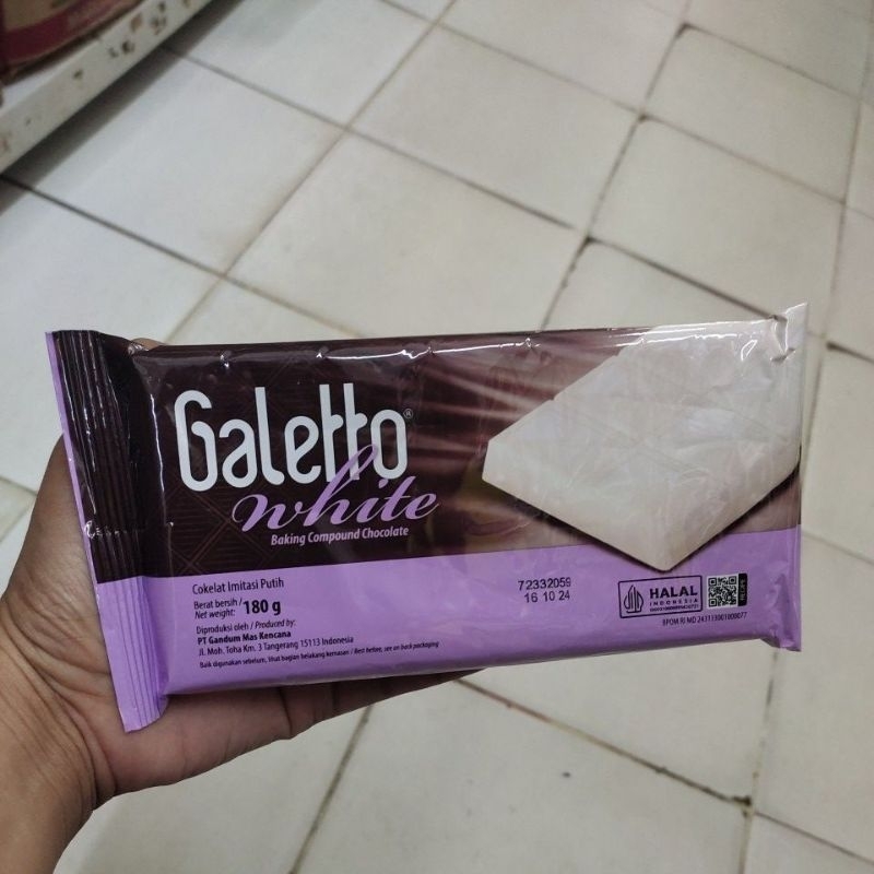 

GALETTO WHITE 180GR