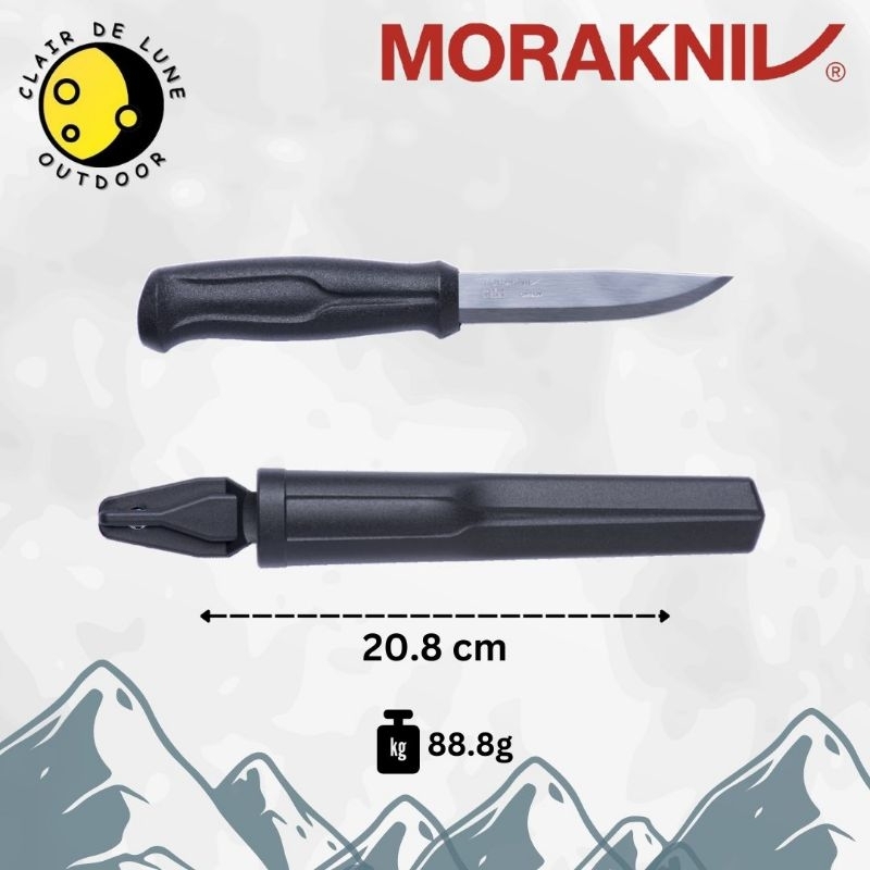 Morakniv No. 510 (C) Carbon Steel / Pisau Bushcraft Survival