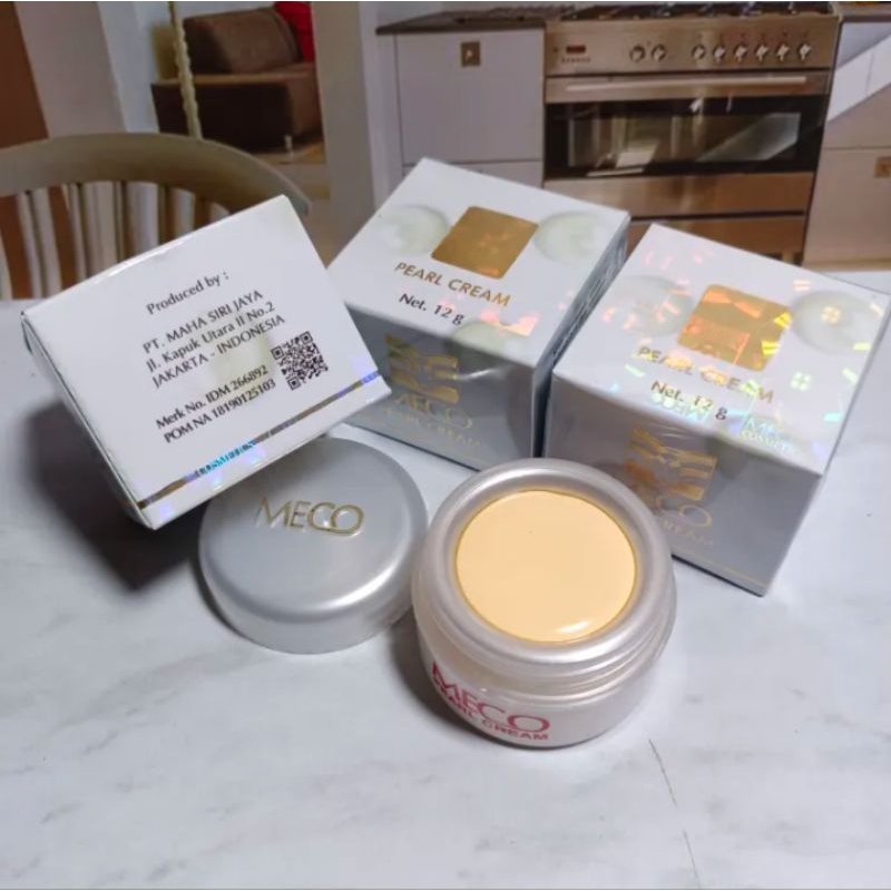 Cream Meco // Pearl Cream Meco BPOM Dus Putih
