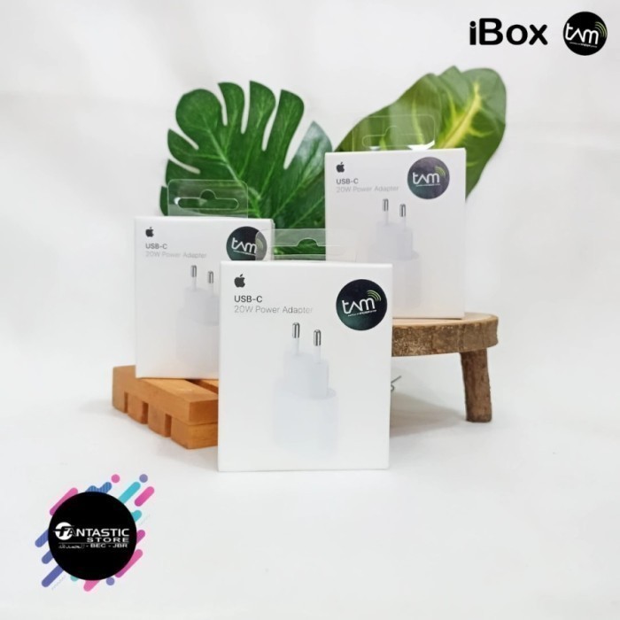 AT Adaptor Batok Charger 20W iPhone 15 Pro Max 15 Pro 15 Plus 15+ 15 14 Pro Max 14 Pro 14 Plus 14+ 1