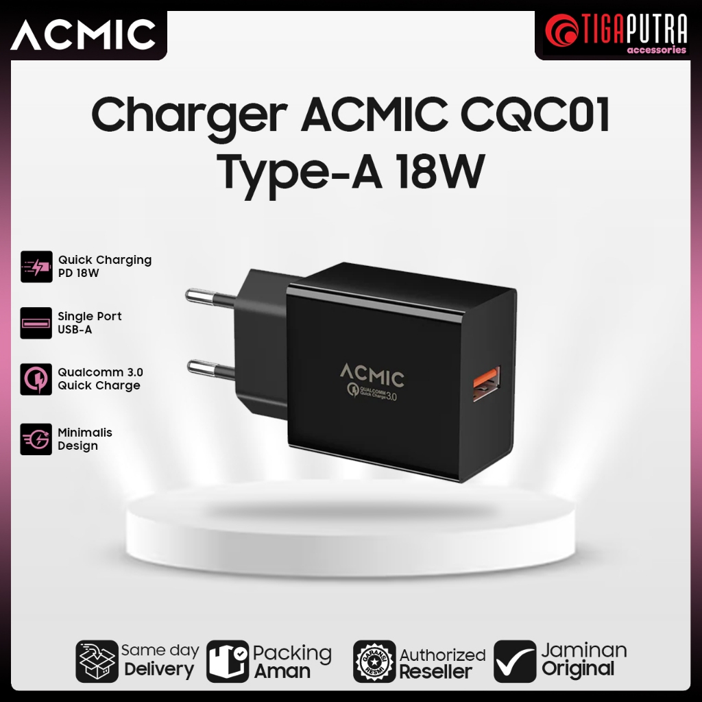 Acmic Charger CQC01 Type A 18Watt