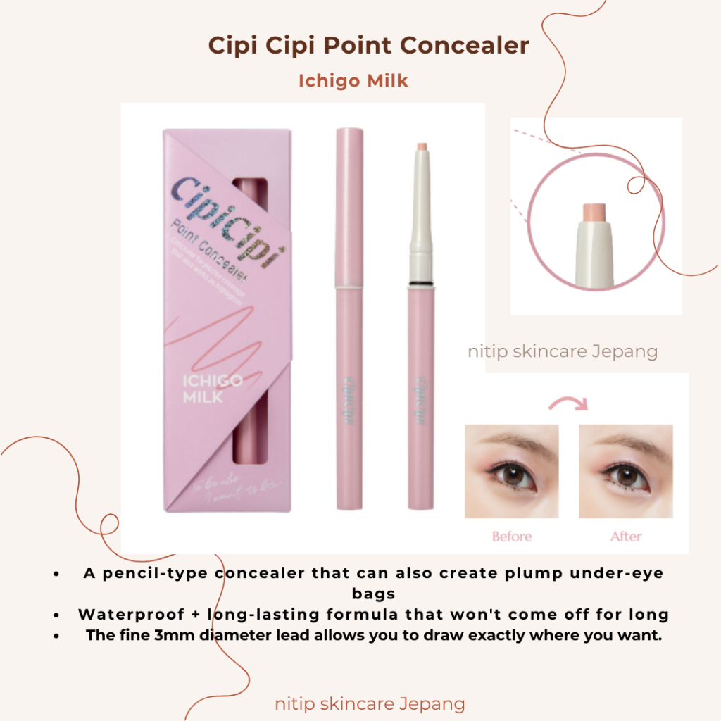 PO Jepang -- cipicipi point concealer, original cipi cipi concealer