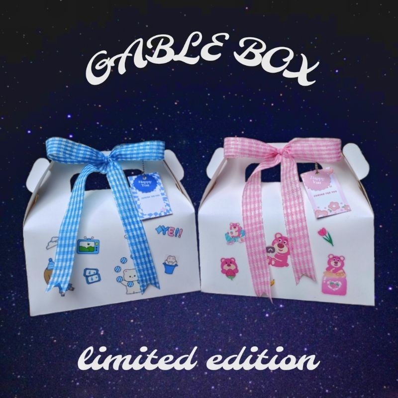 

GABLE BOX GIFT (BOX ONLY)