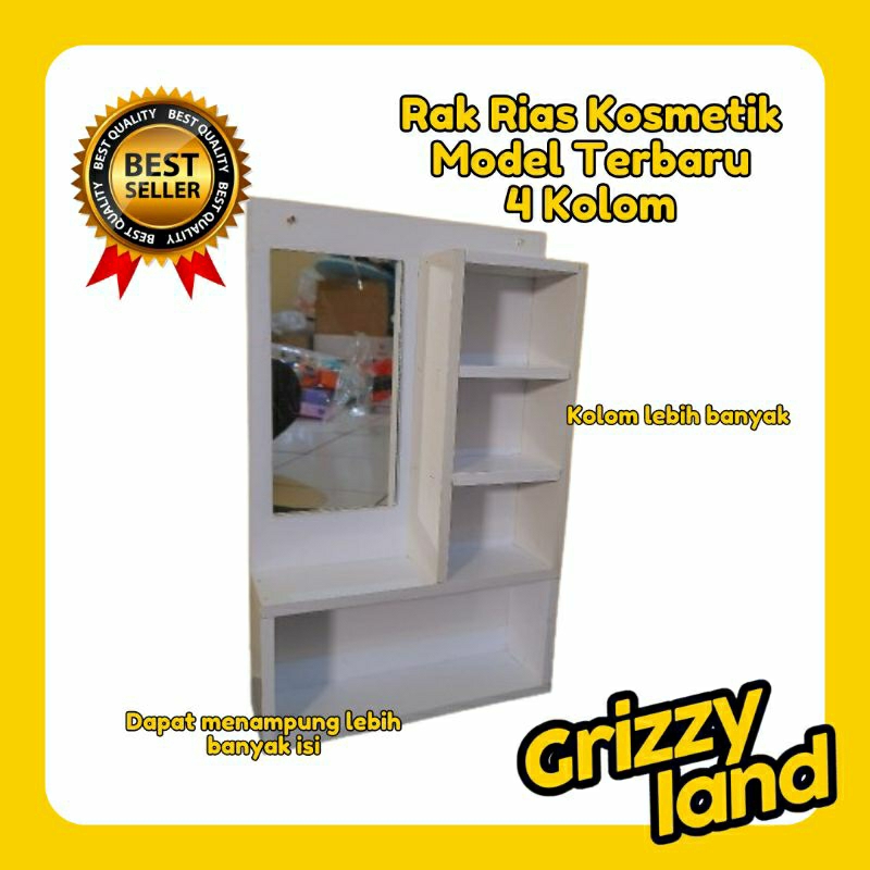 GAFFISTORE. RAK KOSMETIK GANTUNG KACA / RAK KOSMETIK GANTUNG // CERMIN MINI RIAS / RAK RIAS MURAH