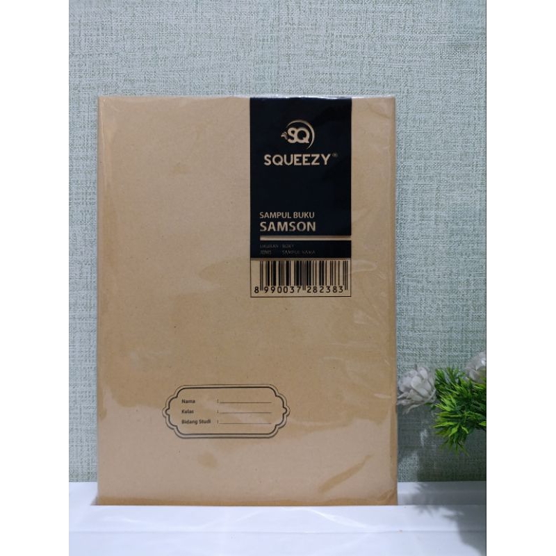 

Sampul Buku Coklat tebal ukuran Boxy buku besar isi 20 lembar