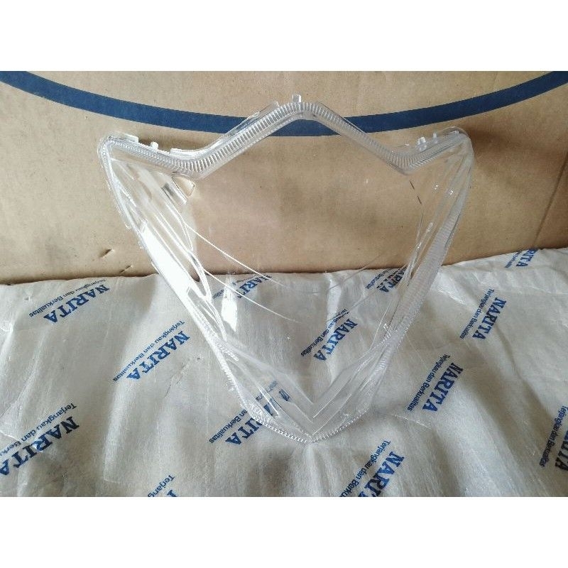 Mika Kaca Lampu Depan Satria FU Facelift