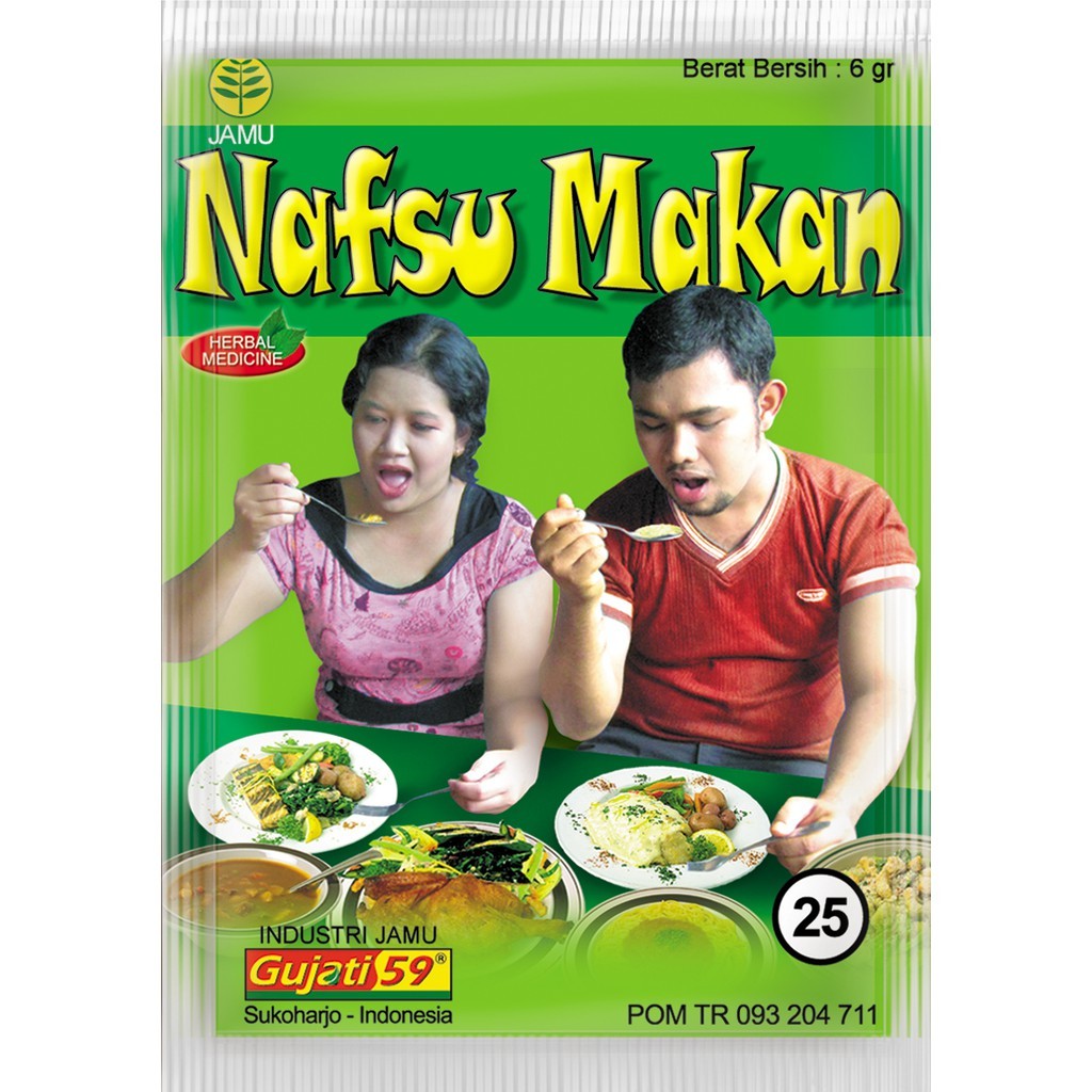 

Gujati 59 Jamu untuk meningkatkan Nafsu Makan 10 sachet