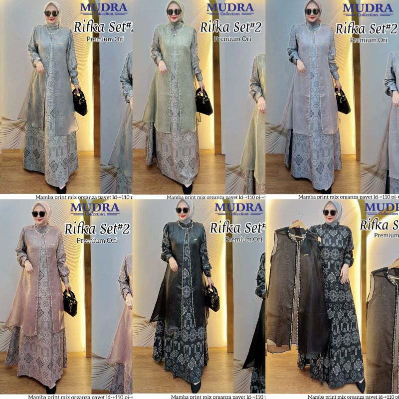 BAJU ,RIFKA SET#2  BY MUDRA