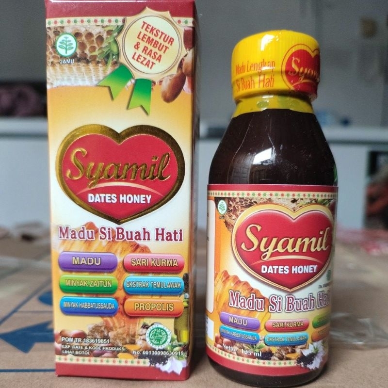 

MADU SYAMIL DATES HONEY 125 ML - MADU SIBUAH HATI DATES HONEY 125 ML
