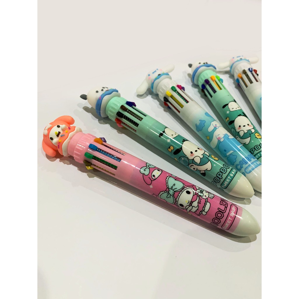 

Pulpen Bolpoin Pena Mekanik 3D Doll Karakter Sanrio Edition