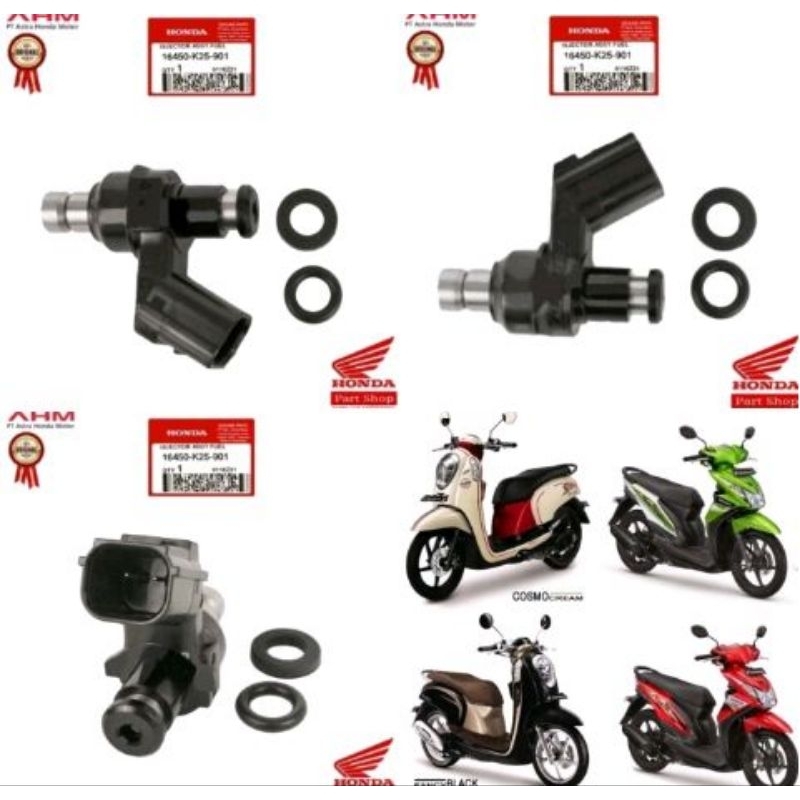 INJEKTOR ASSY BEAT FI SCOPY FI ORGINAL