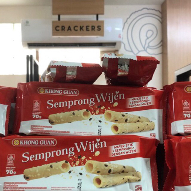 

KHONGGUAN SEMPRONG WIJEN 70 gr paket hemat 4 pcs
