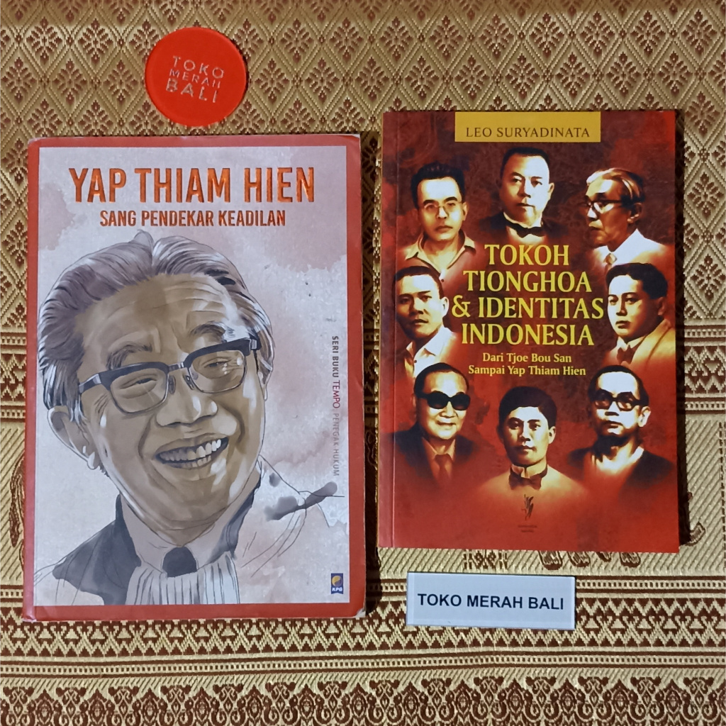 Paket buku Profil Tokoh Tionghoa dan Identitas Indonesia, Kwee Hing Tjiat, Kwee Tek Hoay, Liem Koen 