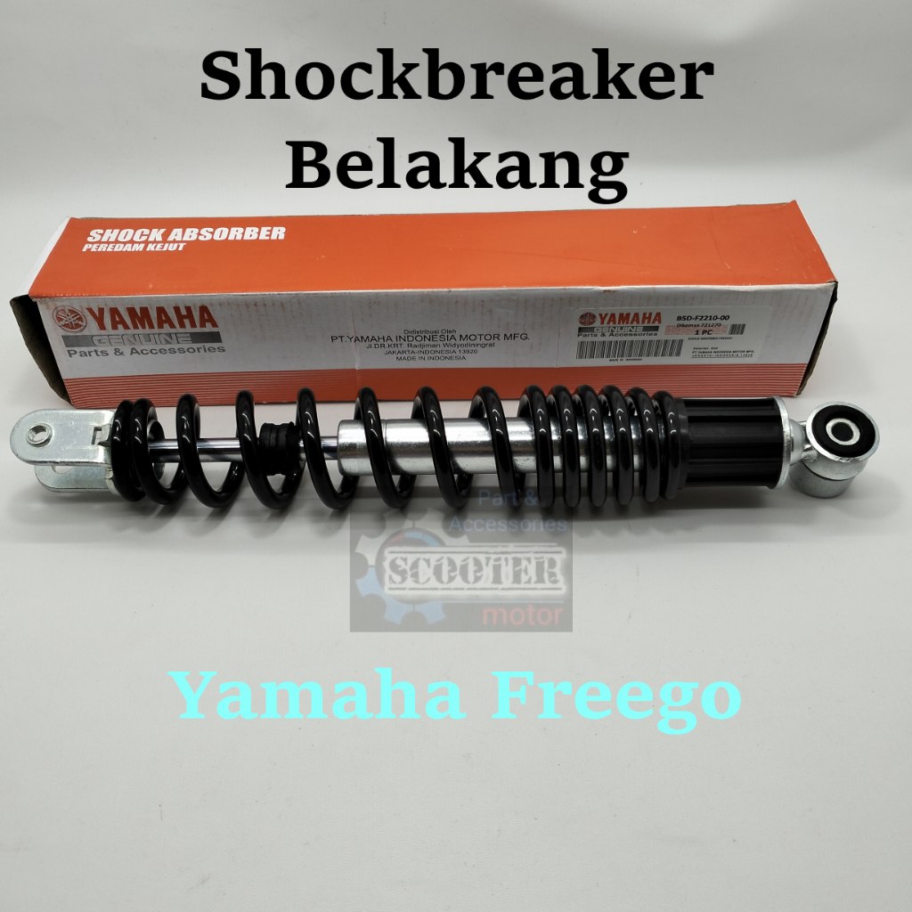 Shockbreaker Belakang B5D FREEGO YAMAHA 330 MM SHOCK SHOK EMPUK STABIL