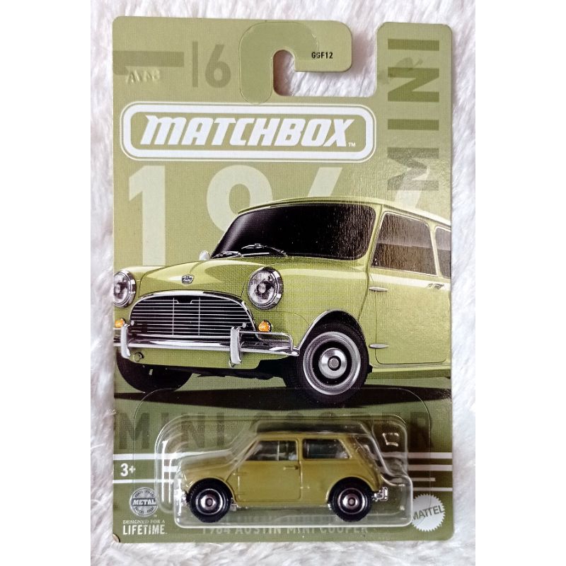 Matchbox 1964 Austin Mini Cooper Hijau