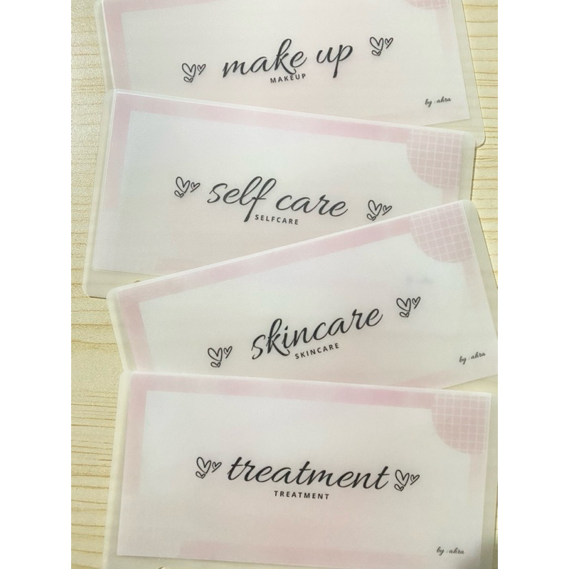 

simple pink blossom envelope A6