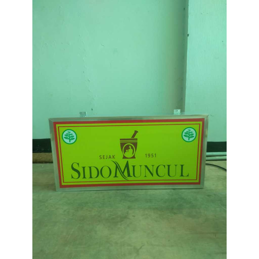 [BISA COD] NEON BOX SIDOMUNCUL 2 SISI NYALA DEPAN BELAKANG HARGA TERJANGKAU