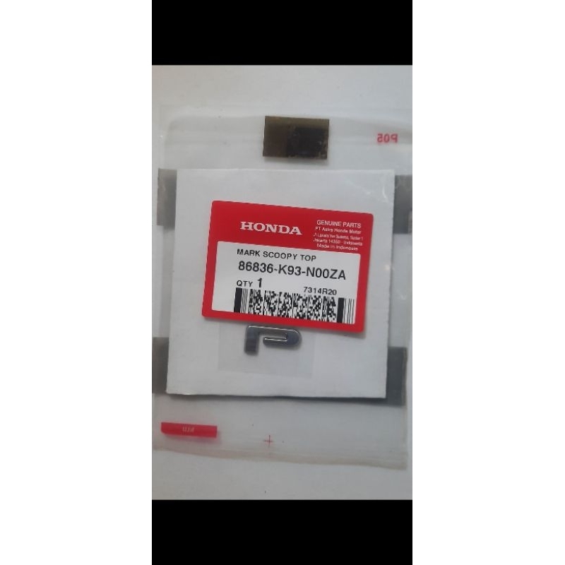 Emblem scoopy Original