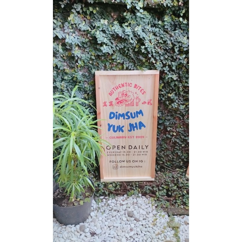 

tambahan sign board berwarna