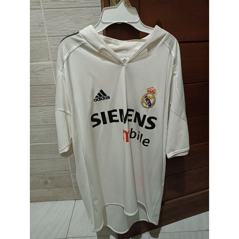 JERSEY ORIGINAL HOME REAL MADRID 2004/2005